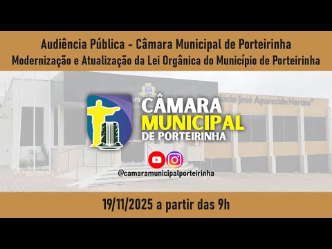 Audiência Pública - Câmara Municipal de Porteirinha