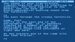 Ballyhoo for the Atari 8-bit family