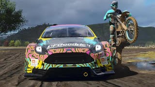 【Forza Horizon4】FORD FIESTA☆THE MOTOCROSS SHOWCASE・Play with G29【ハンコンプレイ】