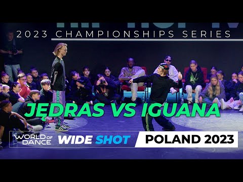 Jędras VS Iguana | 1vs1 Hip-hop Battle Under 20 | World of Dance Poland 2023 | #WODPL23 #wodkrakow23