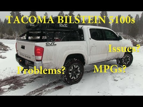 Here's an Update on the Tacoma's Bilstein 5100s