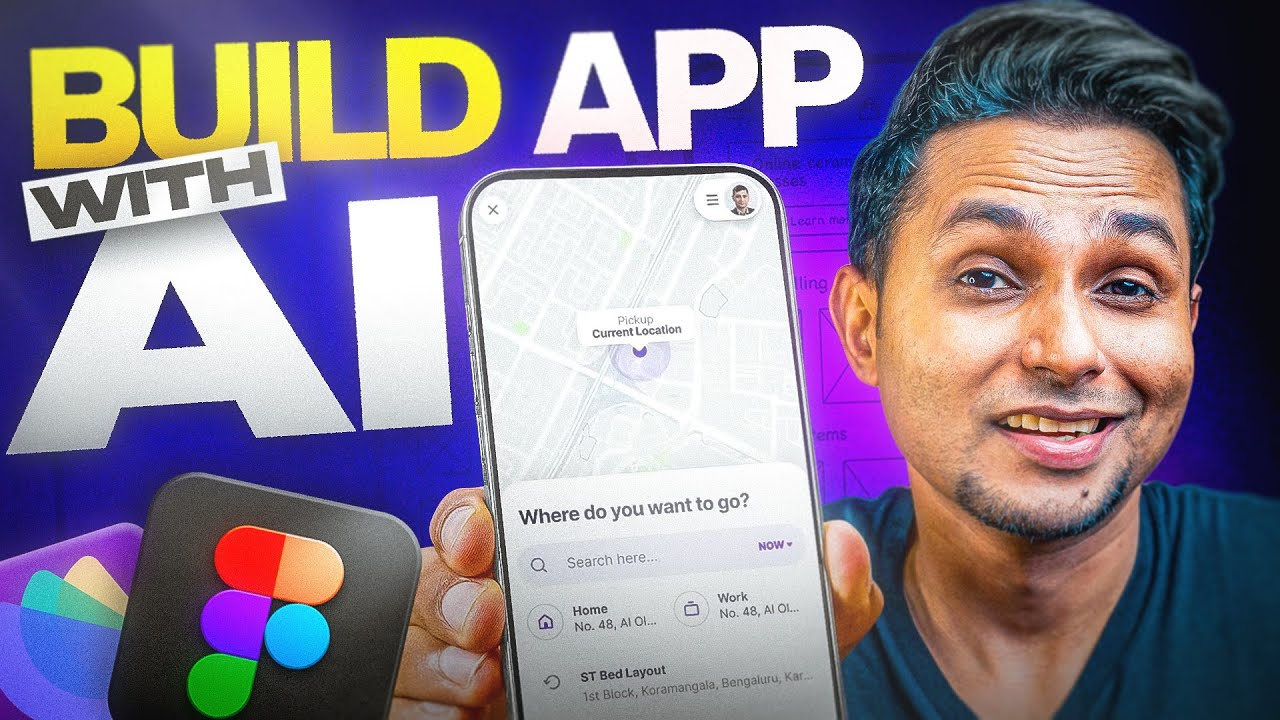 I Built An App UI/UX Design Using ONLY AI! (In 30 Minutes) 🤖💻 | Saptarshi Prakash