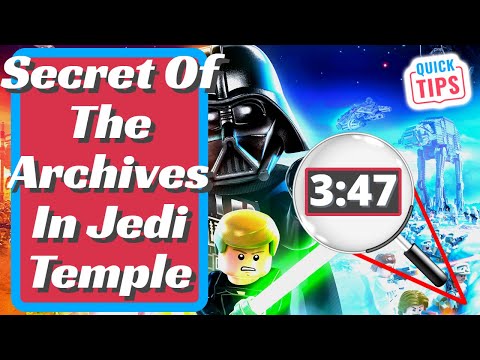 Secret Of The Archives In Jedi Temple - LEGO Star Wars The Skywalker Saga