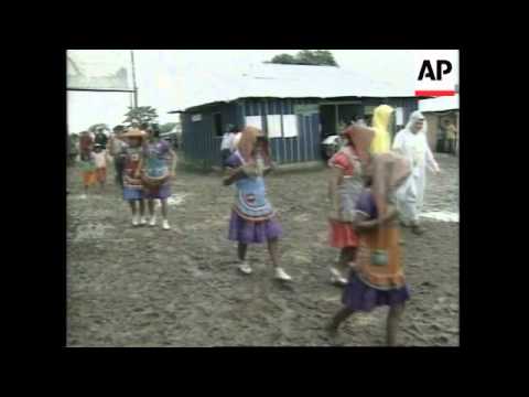 MEXICO: CHIAPAS: DANIELLE MITTERRAND TO MEET ZAPATISTA REBEL LEADER