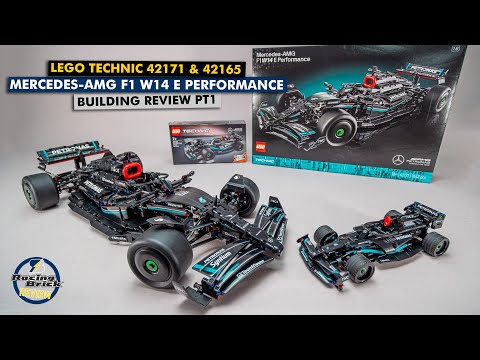 Thumbnail for LEGO Technic 42171 & 42165 Mercedes-AMG F1 W14 E Performance - detailed building review pt1 by Mercedes-AMG F1 W14 E Performance