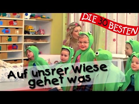 👩🏼 Auf unsrer Wiese gehet was - Singen, Tanzen und Bewegen || Kinderlieder