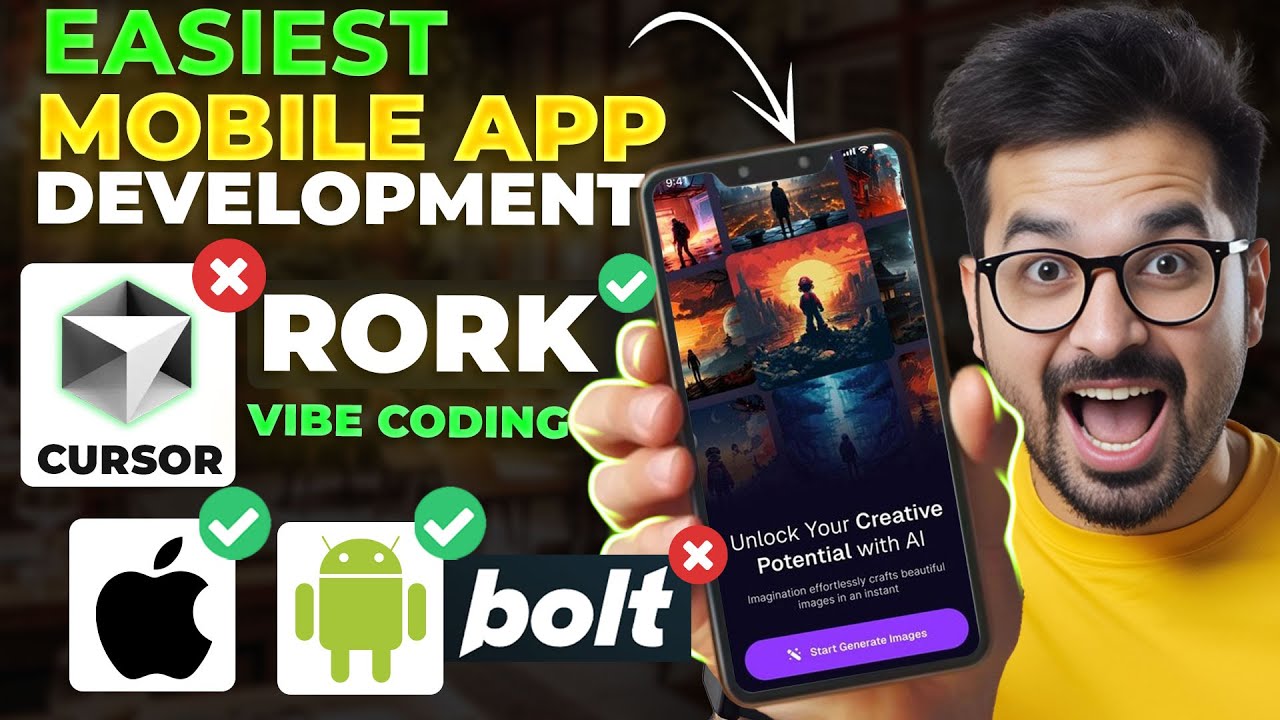 How to Develop Mobile Apps for Android and iOS using RORK AI Coding in React Native and Expo 2025