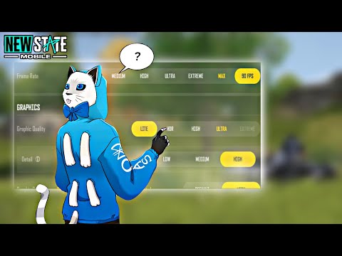 BEST GRAPHICS SETTINGS | NEW STATE MOBILE *4K* Gameplay