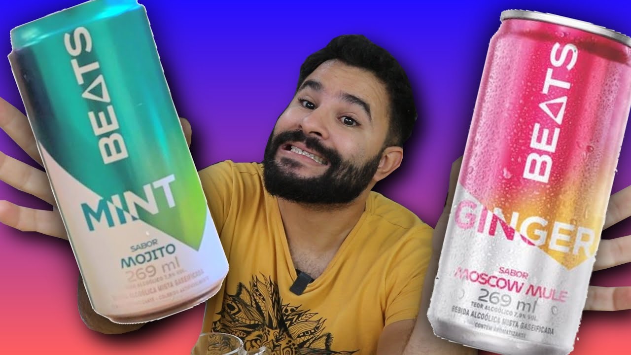 Skol Beats GINGER (Moscow Mule) e MINT (Mojito) - PROVANDO NOVIDADES