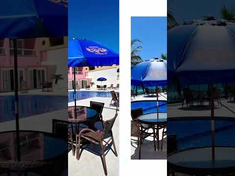 Piscina Renovada, ainda mais azul e pronta para dias de sol em Bombinhas/SC