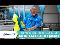 How To Rearm & Repack Your Inflatable Life Jacket/PFD | BoatUS