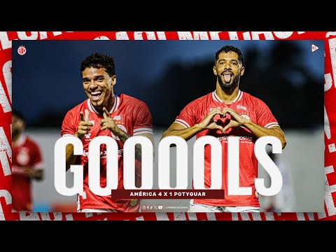 GOLS | AMÉRICA 4 X 1 POTYGUAR | CAMPEONATO POTIGUAR | 10/01/2026