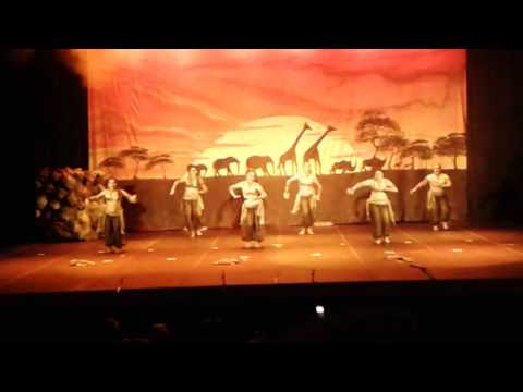 Raks Africa - "Leopardas" - Dança do Ventre - Hadjza Kalif e Grupo Sahira