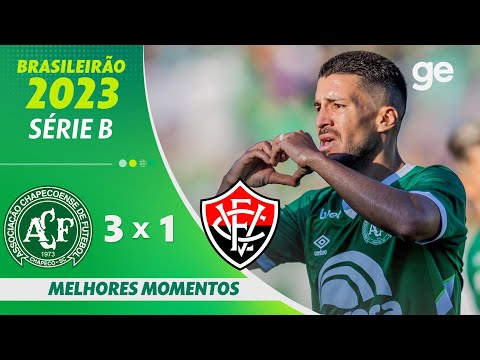 Gols e lances de Chapecoense x Vitória