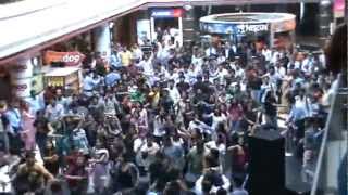 preview picture of video 'Flash Mob at Saharganj Lucknow by YES PLUS'