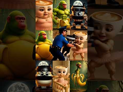 Arrest Challenge — Fat, Fit or Young? 🫣🚨| Italian Brainrot | No La Policía