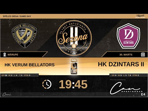 2022 03 30 HK Verum Bellatros - HK Dzintars II