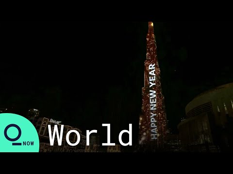 Dubai Rings in 2021 with Light Show at the Burj Khalifa