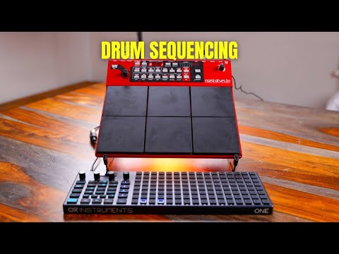 Nord Drum 3P // Sequencing Techno Beats w/ the Oxi One is FUN