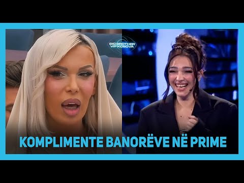 Edona si asnjëherë më parë u jep komplimente banorëve në Prime