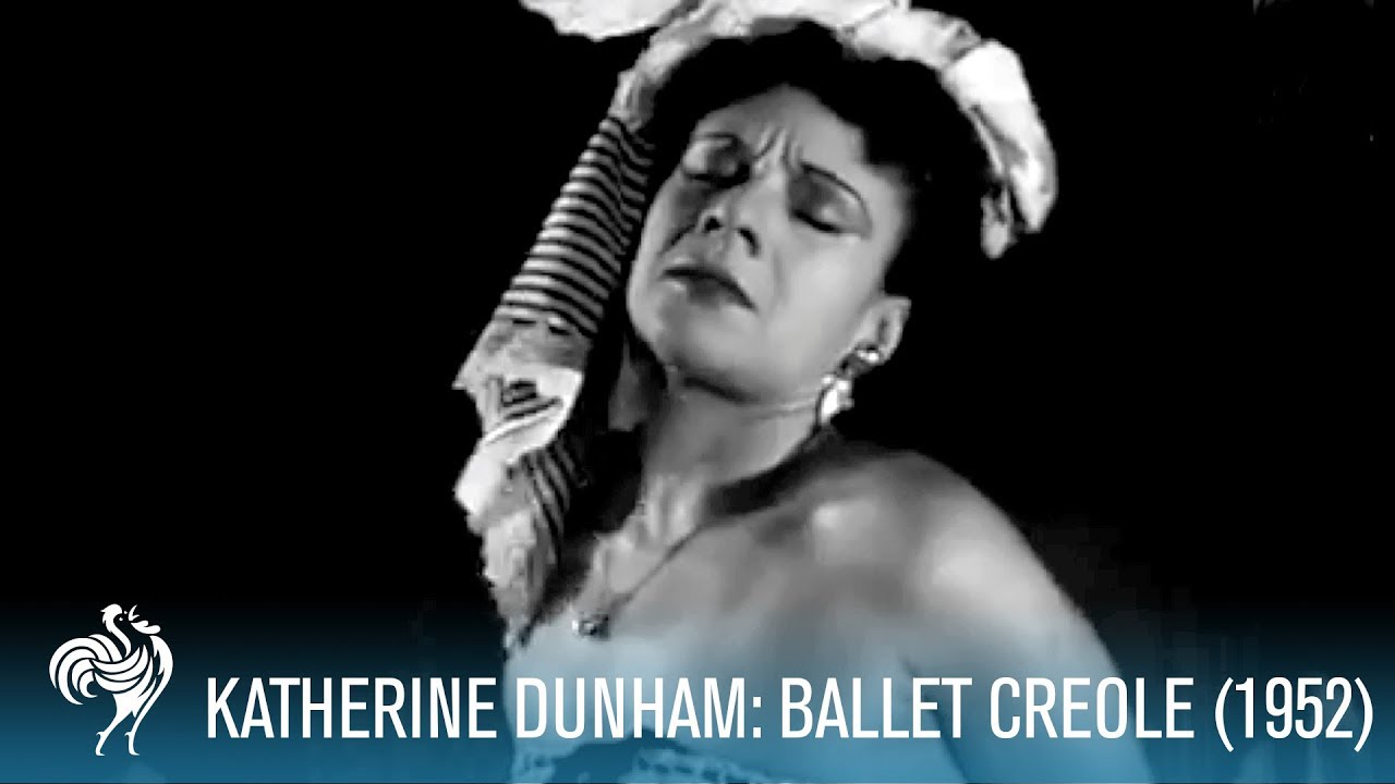 Katherine Dunham Performing Ballet Creole (1952) | British Pathé
