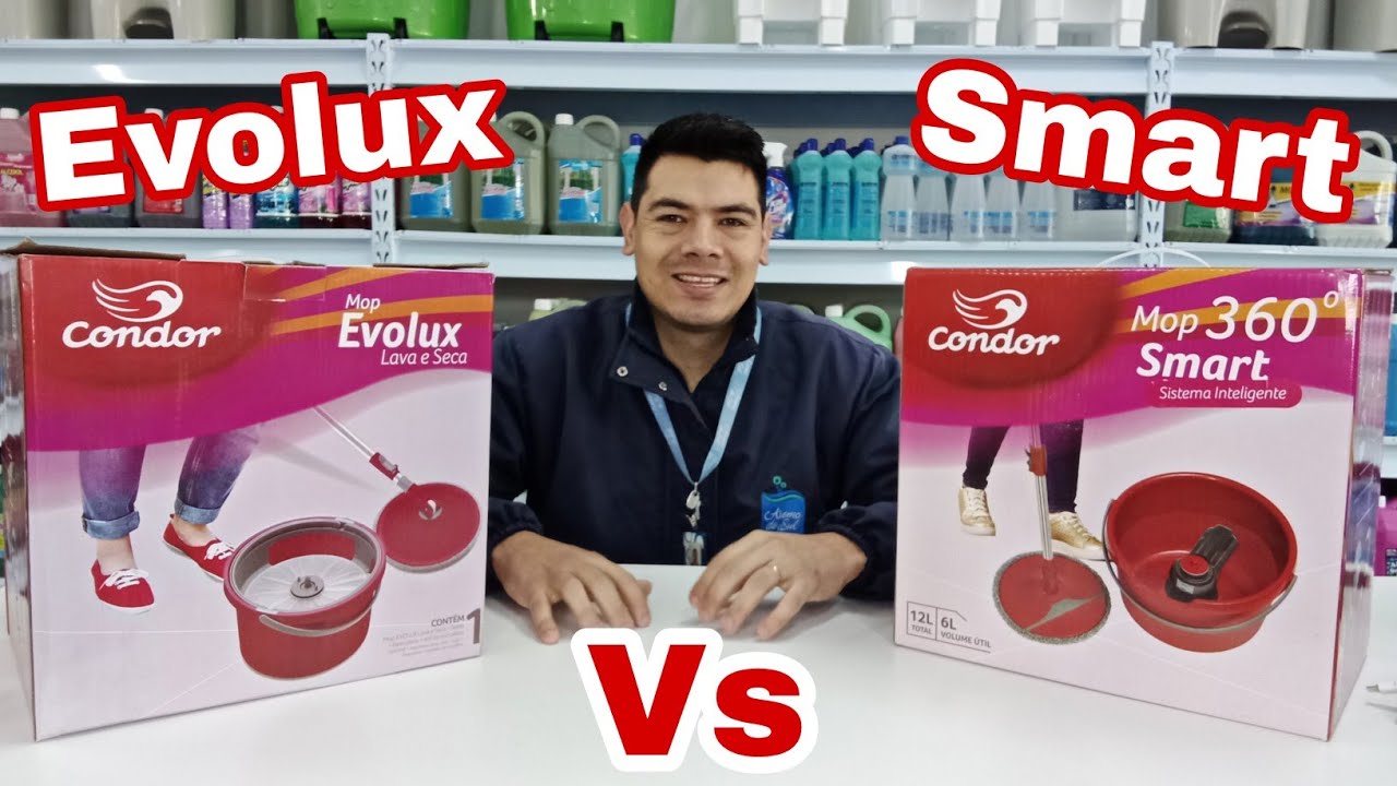 Diferença entre os Mops Condor, Smart e Evolux