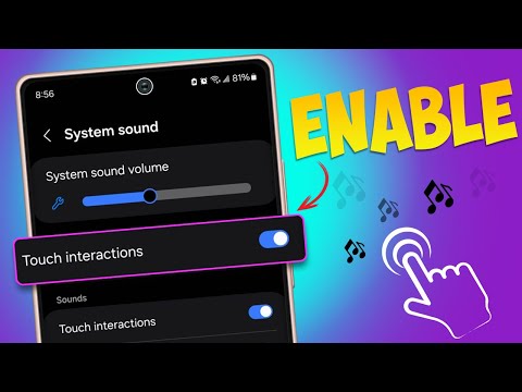 How to Enable or Disable Touch Sounds on Samsung Galaxy Phones