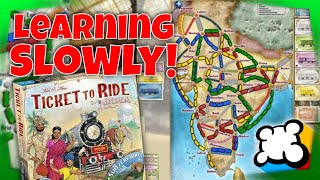 Ticket to Ride India - Learning how to Create Mandalas!