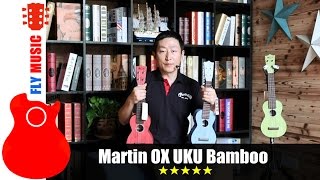 Video thumbnail for martin ox uku bamboo ukulele review by Fly Music