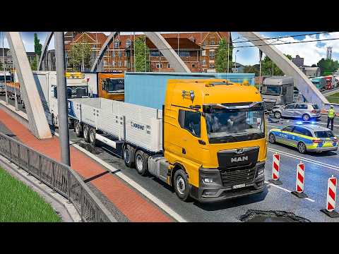 3 LKW in der Hölle von Duisburg - Calais! | EURO TRUCK SIMULATOR 2 Multiplayer