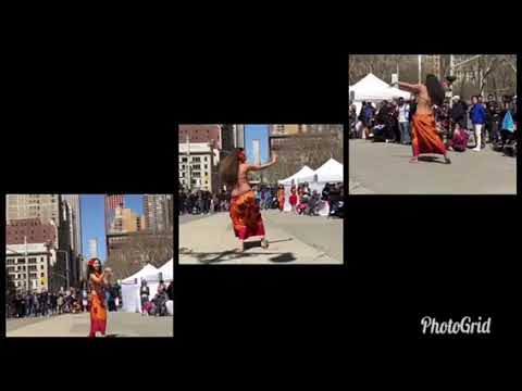 Car Free Earth Day - NYC - Ori Manea Tahitian Dance School