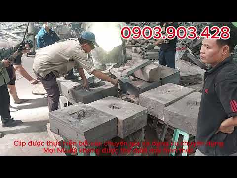 Nung chảy đồng bàng lò điện tại đúc đồng An Bình