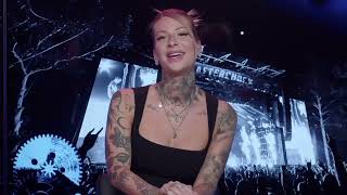 Caity Babs has a NO-EYE -CONTACT clause in her Power Hour contract