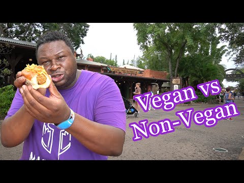 Flame Tree Barbecue | Vegan & non-vegan food review | Disney's Animal Kingdom