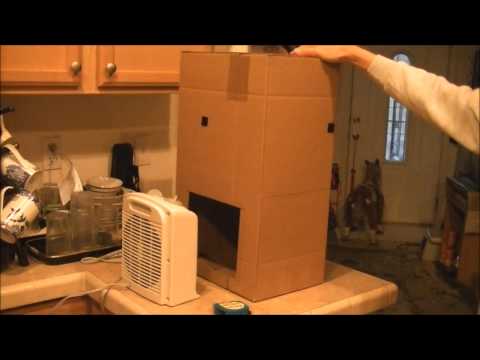 $30 Cardboard Box Food Dehydrator