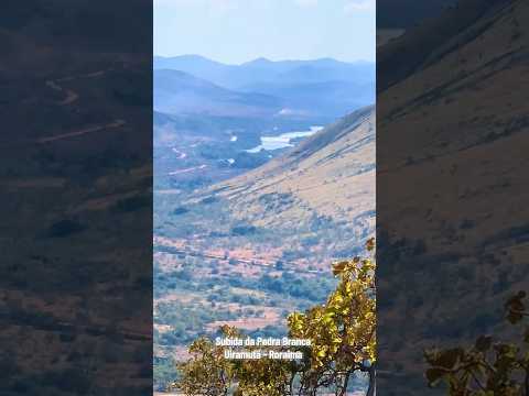 Linda visão da Serra da Pedra Brancas - Uiramutã - Roraima