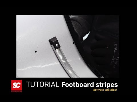 Tutorial SC - Footboard stripes Vespa PX