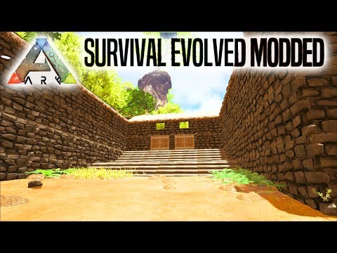 STARTER BASEN! - ARK Survival Evolved Dansk (Modded Ark Eternal) Ep 8