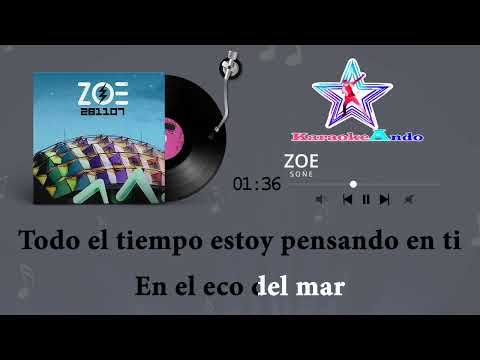KARAOKEANDO - Zoe - Soñe - Karaoke