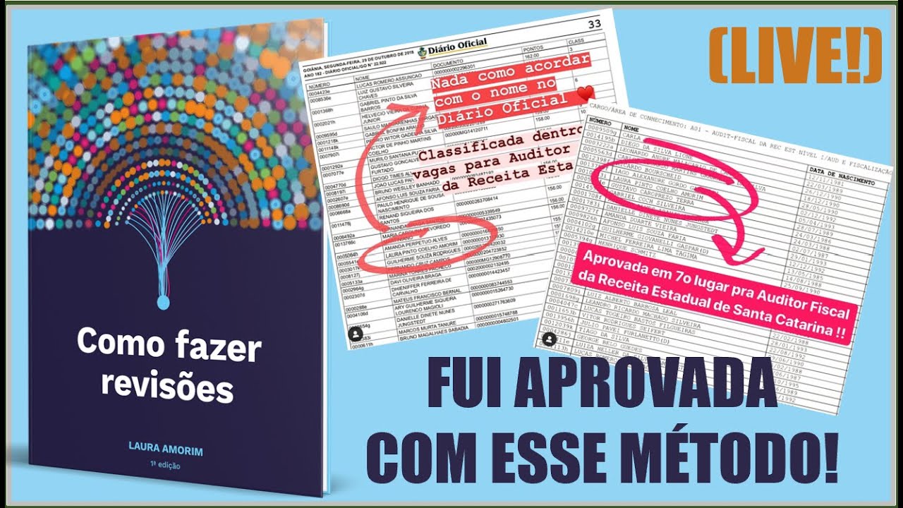 Como Fazer Revisões | Laura Amorim