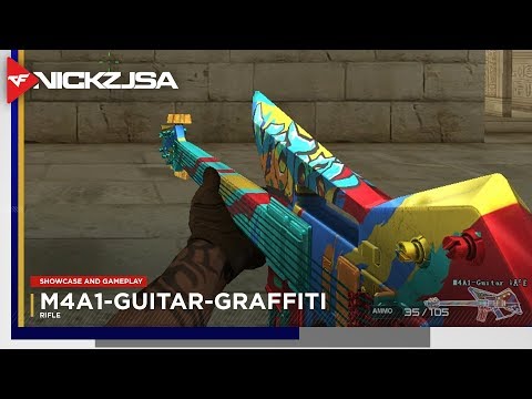 M4A1-Guitar-Graffiti | CROSSFIRE China