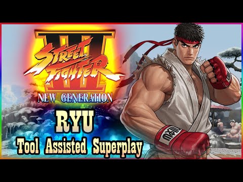 【TAS】STREET FIGHTER III: NEW GENERATIONS - RYU