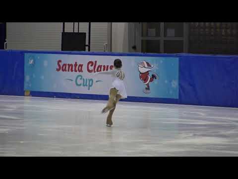 13th Santa Claus Cup 2019: Nikoletta Beatrix Kutasi(HUN) - FS Cubs Girls ISU 9 Free Skating
