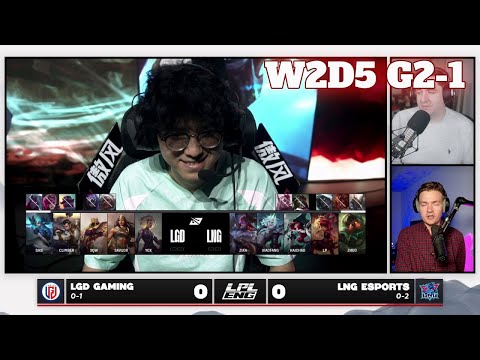 LGD vs LNG - Game 1 | Week 2 Day 5 LPL Summer 2025 Split 3 | LGD Gaming vs LNG Gaming G1 full