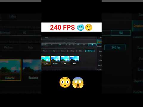 240 FPS In Pubg Mobile 🥶😱 #pubg #pubgmobile #bgmi #pubgm