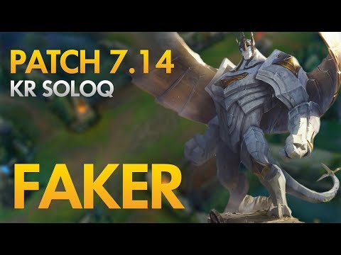 SKT T1 FAKER - Galio Mid Lane