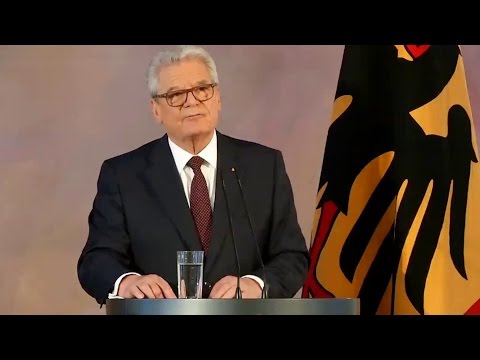Abschiedsrede als Bundespräsident: Gauck fordert wehrhafte Demokratie | DER SPIEGEL