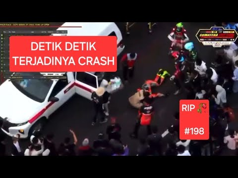 DETIK-DETIK AWHIN SANJAYA CRASH DI BALAPAN SUMATRA, JAMBI (SCP)