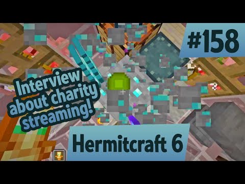 Charity Stream Planning and Preparations with Pasta — Hermitcraft 6 ep 158