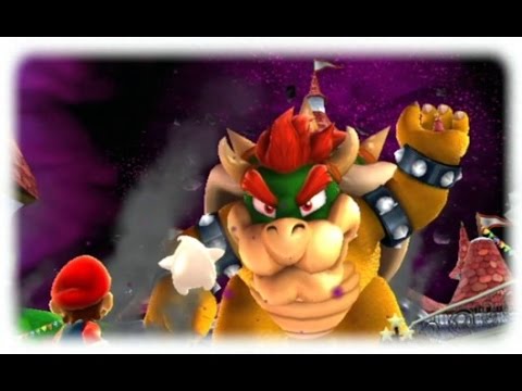 Super Mario Galaxy 2 - 100% Walkthrough Part 1 - Sky Station Galaxy